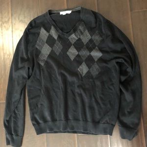 Calvin Klein men dress sweater size L black